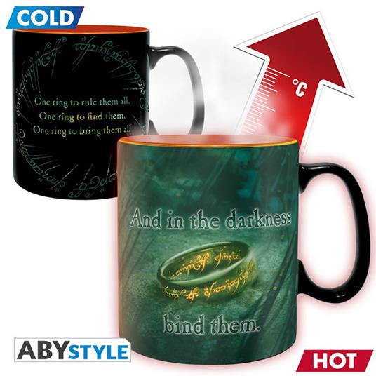 Tazza Magica Signore Degli Anelli. Sauron