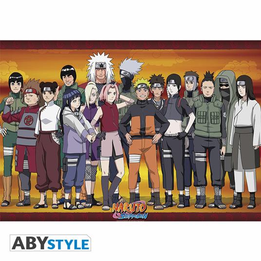 Naruto Shippuden. Poster "Konoha Ninjas" (91.5X61)