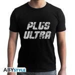 My Hero Academia. T-shirt Plus Ultra Man Ss Black. New Fit Extra Large