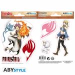 Fairy Tail. Stickers. 16X11Cm/ 2 Sheets. Natsu & Lucy X5