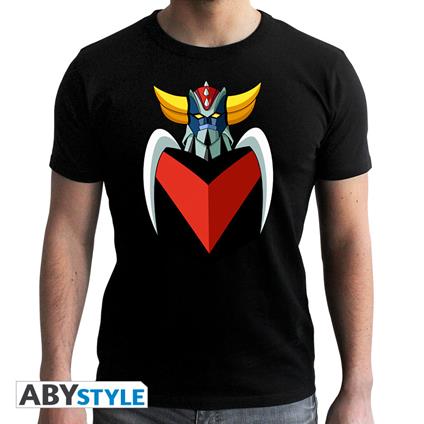 T-Shirt Unisex Tg. S Grendizer: GrendizerS Bust Black New Fit