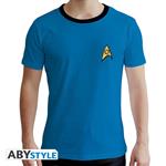 T-Shirt Unisex Tg. S Star Trek: Crew White Premium