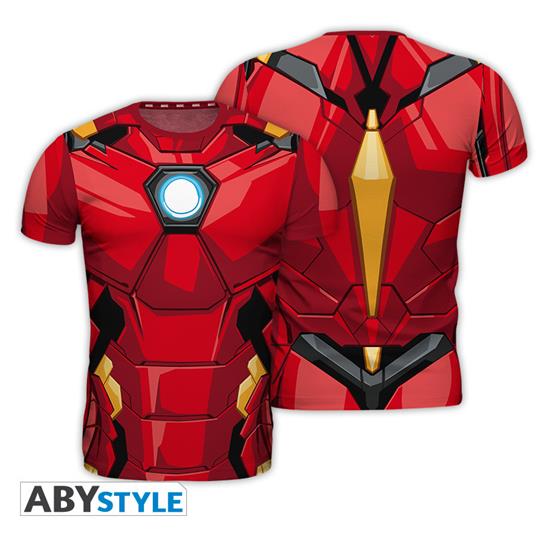 T-Shirt Unisex Tg. L Marvel: Replica Iron Man