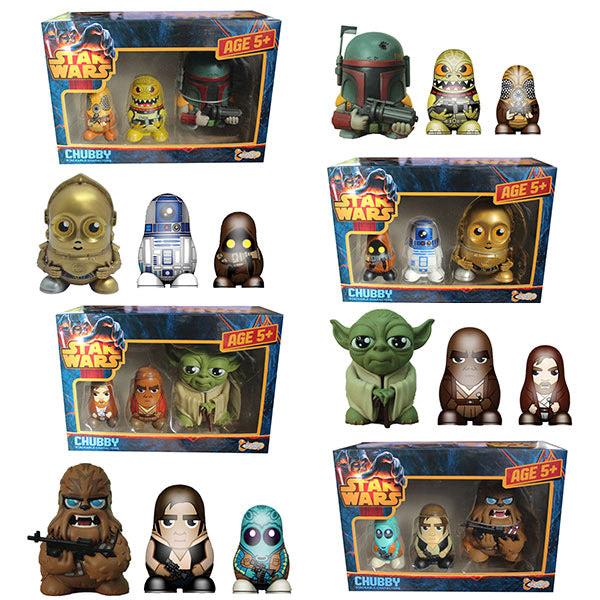Figure Chubbies Star Wars 9cm Tris Ass.