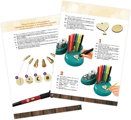 Laboratorio Professionale Di Incisione Gioco Per Bambini 8+ Buki - 3