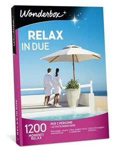 Idee regalo Cofanetto Relax In Due. Wonderbox Wonderbox Italia