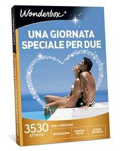 Idee regalo Cofanetto Una Giornata Speciale Per Due. Wonderbox Wonderbox Italia