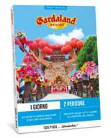 Idee regalo Gardaland Park. Cofanetto Tick'n Box con due biglietti ingresso al parco Wonderbox Italia