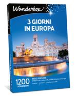 Cofanetto 3 giorni in Europa. Wonderbox
