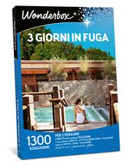 Cofanetto 3 giorni in fuga. Wonderbox