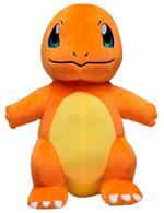 Bandai - Pokémon Salamelle (Charmander), peluche da 30 morbidissimo, JW0060