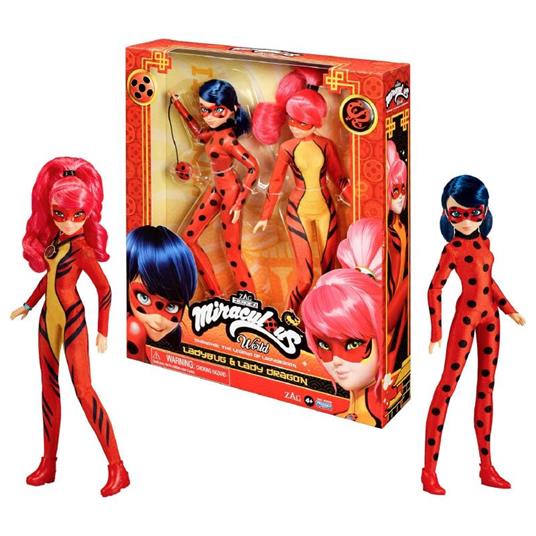 Miraculous Doll 26cm 2-Pack Shangai