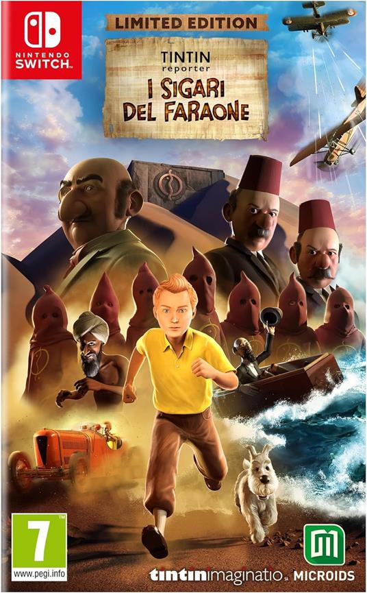 Tintin Reporter I sigari del Faraone Limited Edition - SWITCH