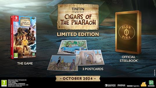 Tintin Reporter I sigari del Faraone Limited Edition - SWITCH - 2