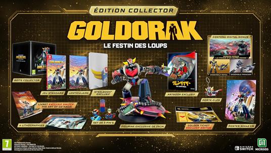 Ufo Robot Goldrake Il Banchetto Dei Lupi Switch Collector's Edition - 2