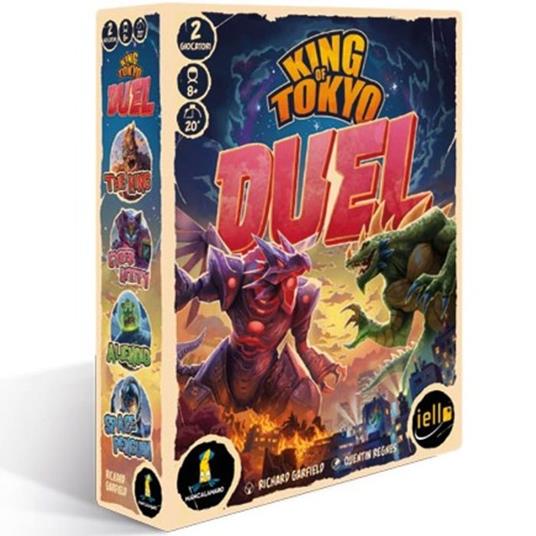 King of Tokyo Duel. Gioco da tavolo