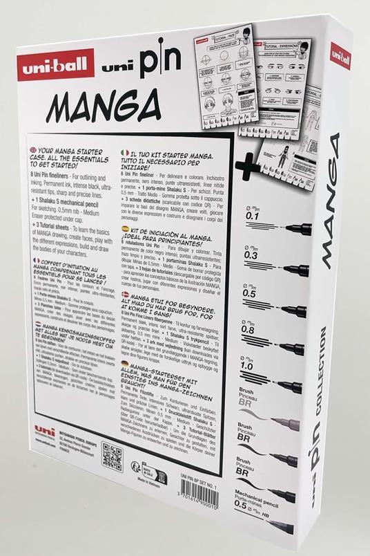 Uni pin starter kit manga - 2