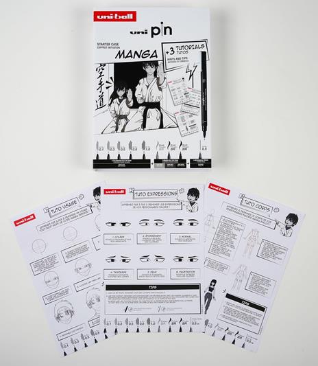 Uni pin starter kit manga - 4