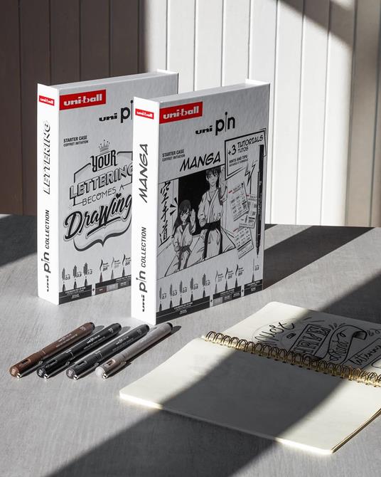 Uni pin starter kit lettering - 4