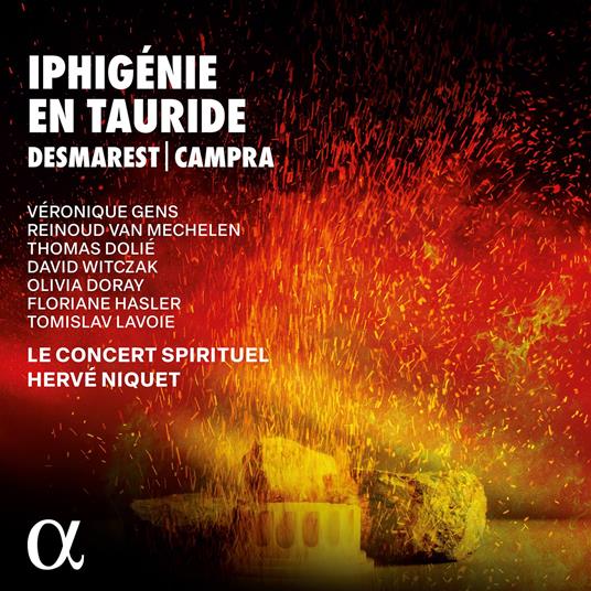 Iphigénie en Tauride - CD Audio di André Campra,Henry Desmarest,Concert Spirituel