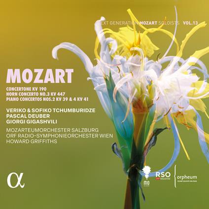 Concertone Kv 190, Horn Concerto Nr. 3 Kv 447, Piano Concertos Nr. 2 Kv 39 & Nr. 4 Kv 41 - CD Audio di Wolfgang Amadeus Mozart