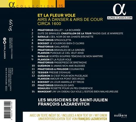 Et La Fleur Vole - CD Audio di Musiciens de Saint Julien - 2