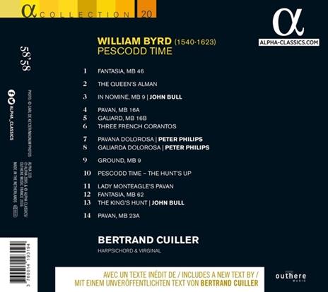 Pescodd Time - CD Audio di William Byrd - 2
