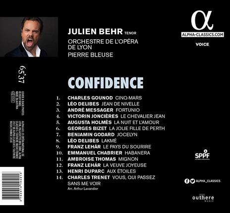 Confidence - CD Audio di Julien Behr - 2