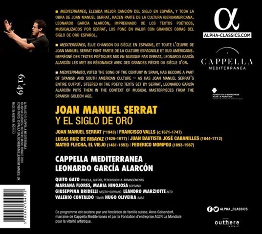 De vez en cuando la vida - CD Audio di Joan Manuel Serrat - 2