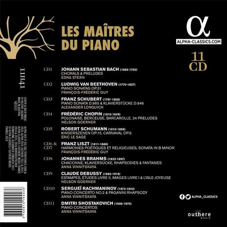 I maestri del pianoforte - CD Audio - 2