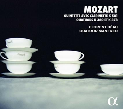Quintetto con Clarinetto K581 - Quartette K378 - Quartetto K380 - - CD Audio di Wolfgang Amadeus Mozart,Quatuor Manfred,Florent Héau