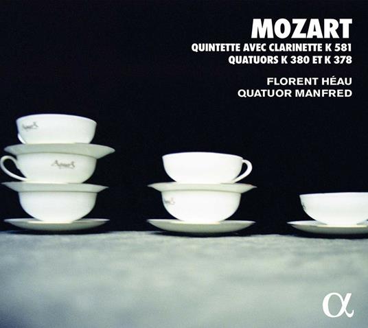 Quintetto con Clarinetto K581 - Quartette K378 - Quartetto K380 - - CD Audio di Wolfgang Amadeus Mozart,Quatuor Manfred,Florent Héau