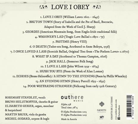 Love I Obey - CD Audio - 2