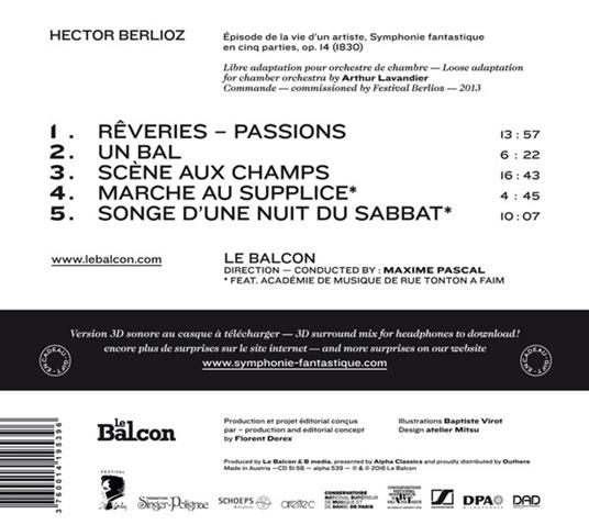 Symphonie fantastique - CD Audio di Hector Berlioz - 2