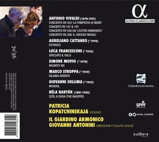 What's Next Vivaldi - CD Audio di Antonio Vivaldi,Giardino Armonico,Patricia Kopatchinskaja - 2