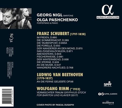 Vanitas - CD Audio di Ludwig van Beethoven,Georg Nigl - 2