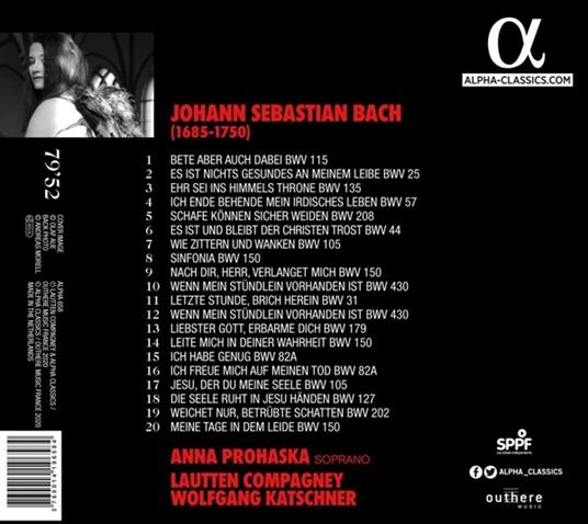 Redemption - CD Audio di Johann Sebastian Bach,Anna Prohaska - 2