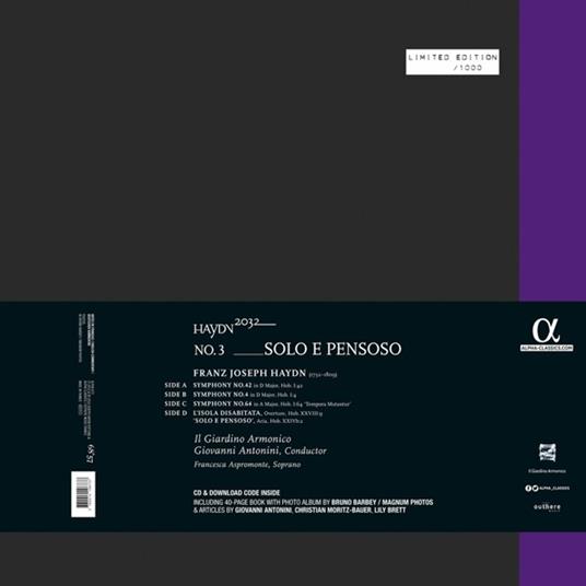 Solo e pensoso - Vinile LP + CD Audio di Franz Joseph Haydn,Giardino Armonico,Giovanni Antonini - 2