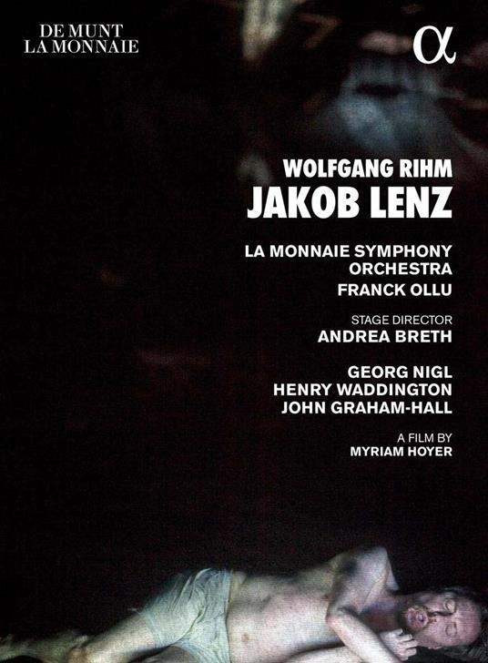 Jacob Lenz (DVD) - DVD di Wolfgang Rihm,Orchestre Symphonique de la Monnaie