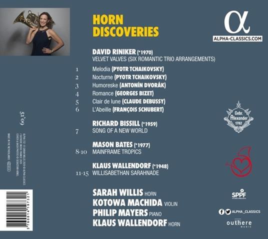 Horn Discoveries - CD Audio di Sarah Willis - 2