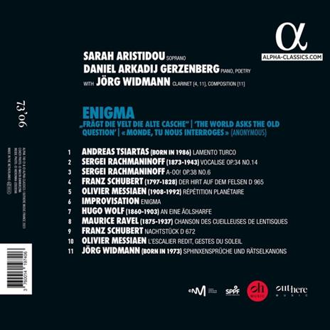 Enigma - CD Audio di Sarah Aristidou - 2