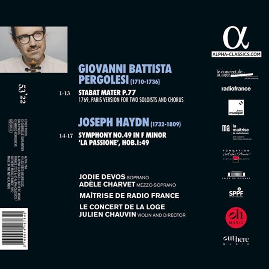 Stabat Mater - CD Audio di Giovanni Battista Pergolesi,Jodie Devos - 2