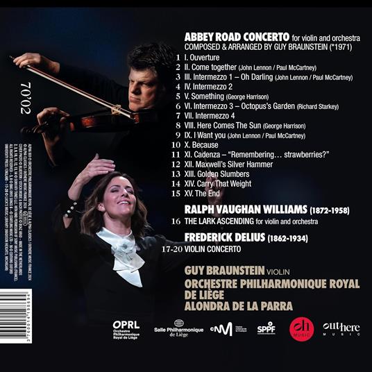 Abbey Road Concerto - CD Audio di Ralph Vaughan Williams,Alondra de la Parra - 2
