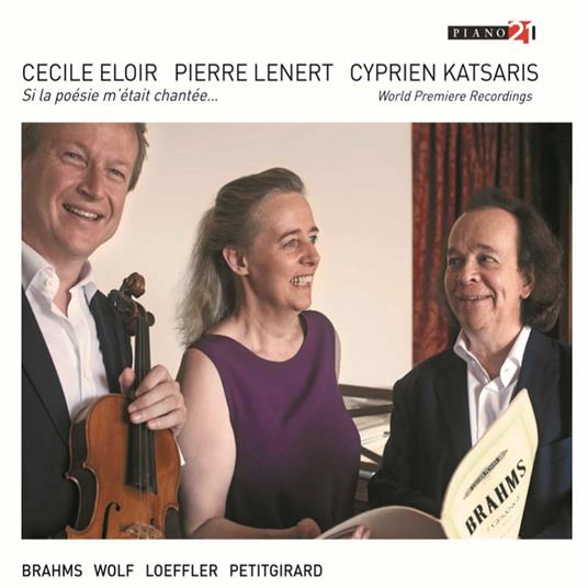 Works For Alto Viola & Piano - CD Audio di Johannes Brahms