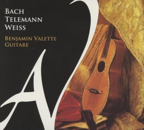 Musica per chitarra - CD Audio di Johann Sebastian Bach,Georg Philipp Telemann,Sylvius Leopold Weiss