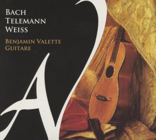 Musica per chitarra - CD Audio di Johann Sebastian Bach,Georg Philipp Telemann,Sylvius Leopold Weiss