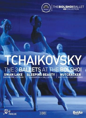 Pyotr Ilyich Tchaikovsky. The Three Ballets At The Bolshoi (3 DVD) - DVD di Pyotr Ilyich Tchaikovsky
