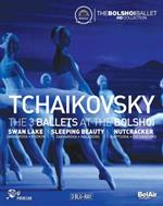Pyotr Ilyich Tchaikovsky. The Three Ballets At The Bolshoi (3 Blu-ray)