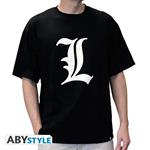Death Note - Tshirt Tribute Man Black - Basic Taglia:Extra Large