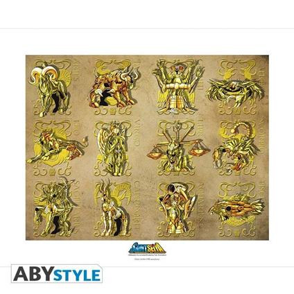Saint Seiya Collector Artprint. Gold Clothes